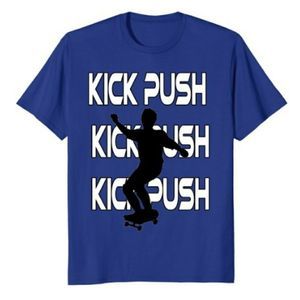Skateboard Kick Push T-shirt